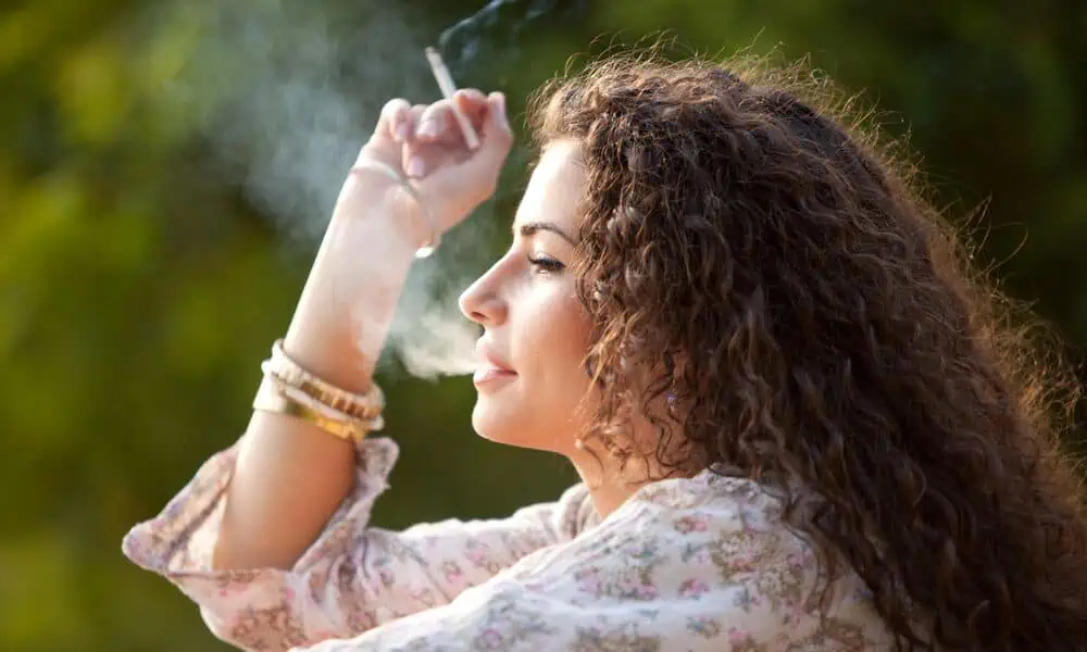 Woman Smoking